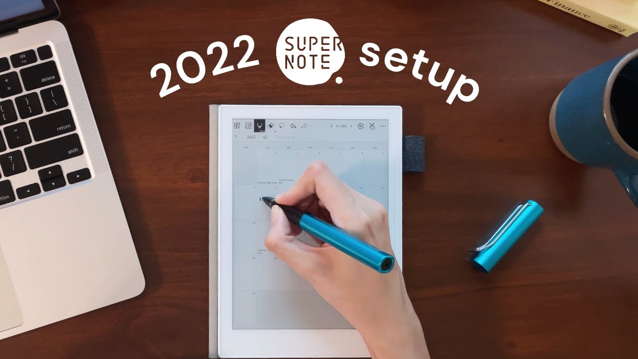 Supernote tour: my setup for staying organized + templates | for Supernote A5X & A6X | updated 2022
