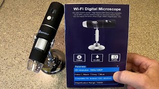 Takmly Wireless Microscope Review.  A really cool tool.
