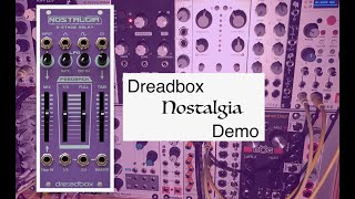 Video thumbnail for Dreadbox Nostalgia/ Doepfer A-138s Stereo Mixer Demo by Morten GIUFJ Sønderup