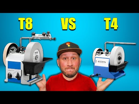 Tormek T8 or T4? The ultimate comparison for beginners and professionals!
