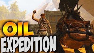 OIL EXPEDITION ON THE THORNY DRAGON! (Modded Ark Primal Fear &amp; Capitalism Wild West Ep 4)