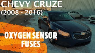Chevrolet Cruze - OXYGEN 02 SENSORS FUSE LOCATION (2008 - 2016)
