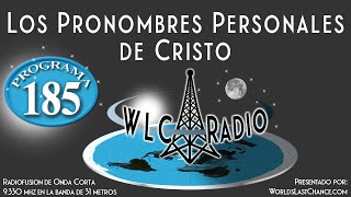 Los Pronombres Personales de Cristo