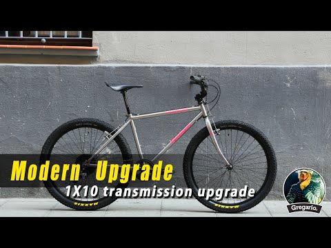 Upgrades for this Vintage 90's steel Specialized Rockhopper#specializedbikes#26inch #steelbike