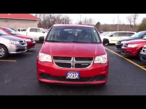 Used 2012 Red Dodge Grand Caravan SE Cruise Control! ONE Owner! Tilt Steering! (15T066A)