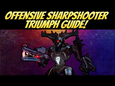 Offensive Sharpshooter Triumph Guide! Fastest Method! (Destiny 2 Shadowkeep)