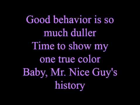 No more Mr. Nice Guy - lyrics