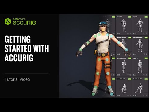 Achieve Accurate Results for Animated People and 3D Characters with this Auto-Rigger | AccuRIG