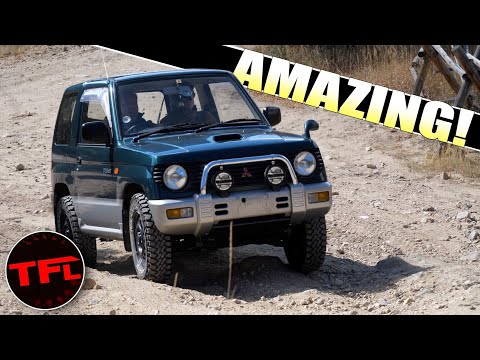 The Mitsubishi Pajero Mini Is A TINY 4x4 That Will Blow You Away Off-Road (Turbo, 4x4, US Legal!)