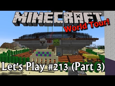 Minecraft Let's Play Ep. 213 (Part 3/3)- Far Lands Tour