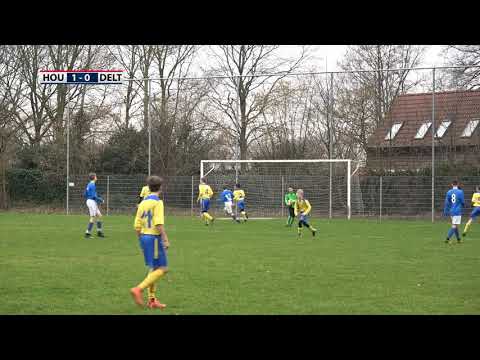 sv Houten O14-1 - Delta Sports O14-1 zaterdag 27 januari 2018