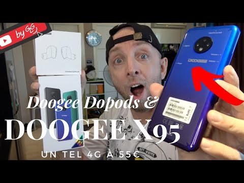 Doogee X95 4G à 55€ & Doogee Dopods, le pack à tout prix