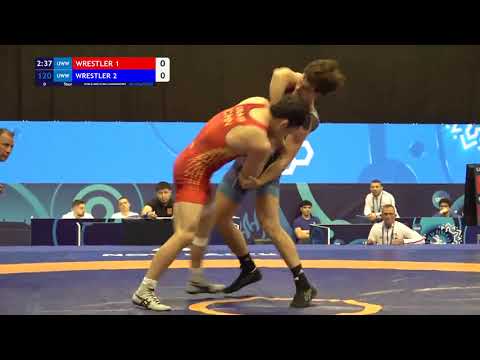 GR 77KG Qualification | Yifan Chen (Chn) Vs Zalan Pek (Srb) | U23 World Championship 2025