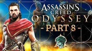 Assassin's Creed Odyssey Walkthrough - Part 8 "LEARNING THE ROPES" (Let's Play)