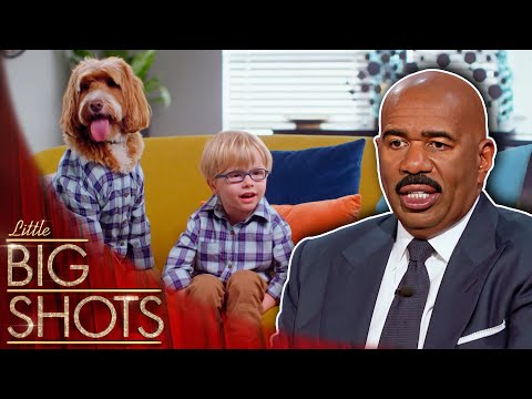 Steve Harvey Gets Upstaged By The CUTEST Dynamic Duo Ever!! | Little Big Shots USA