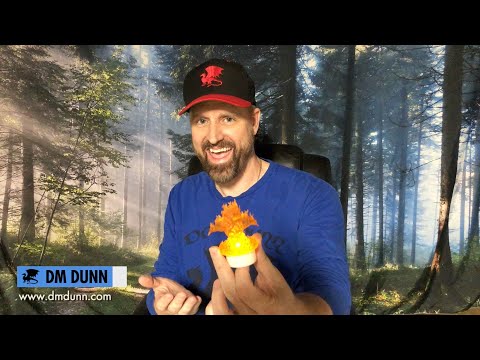 A Beginners Guide to Dungeons & Dragons - Painting Minis - Fire Elementals