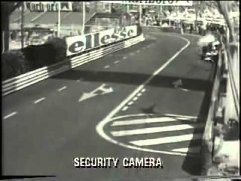 F1 1991 bruttissimo incidente di Alex Caffi