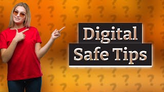 How do you open a digital safe if you forgot the combination?