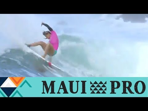 Conlogue vs. Andrew vs. Macaulay - Round One, Heat 5 - Maui Women's Pro 2017