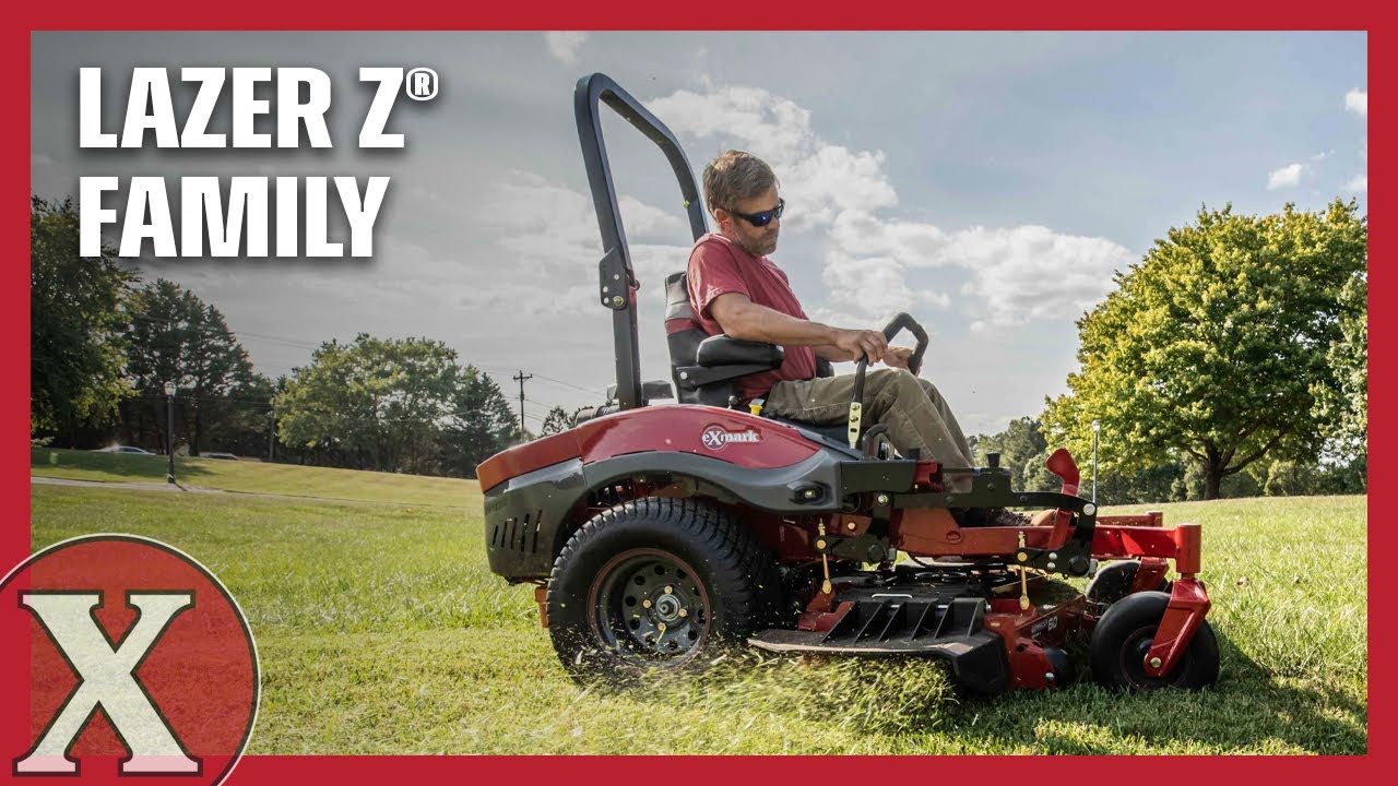 The Exmark Lazer Z Zero-turn Family | Exmark