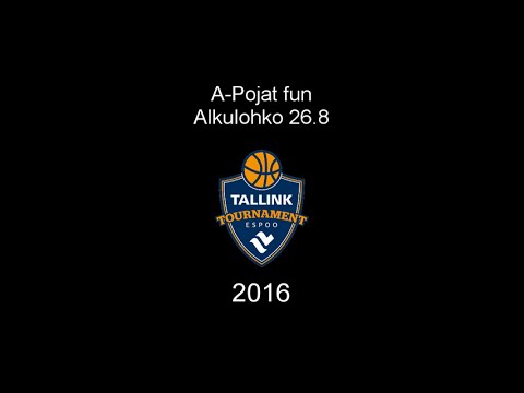 Tallink tournament 2016, A-pojat Fun Alkusarja EBT Black - MaSu