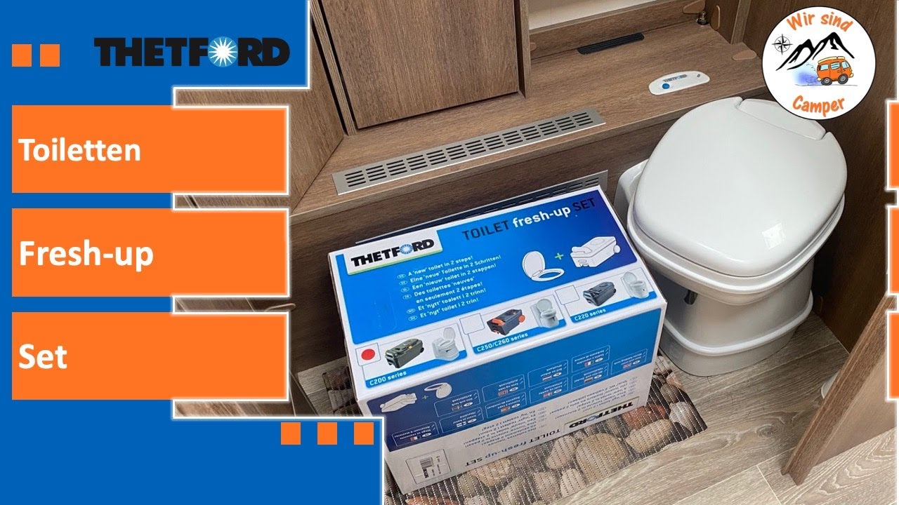 Ich frische unsere Toilette auf | Thetford Fresh Up
