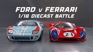 Ford GT40 MK2 v Ferrari 330 P3 - Who Wins The Le Mans Diecast Battle?