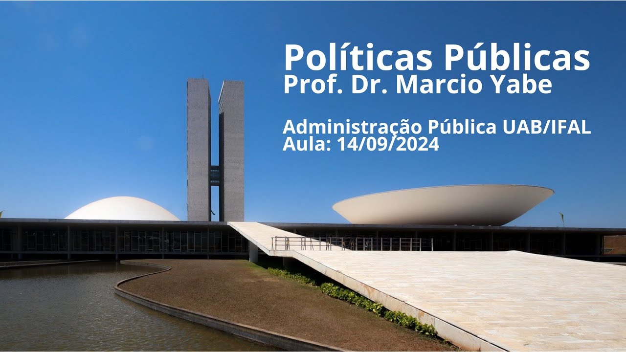 Aula síncrona: Políticas Públicas - UAB/DIREAD – 14/09/2024