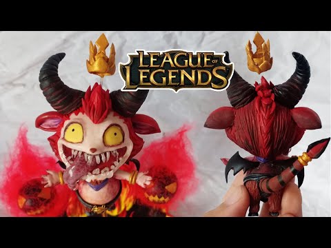 Insane Little Devil Teemo skin │ League of Legends