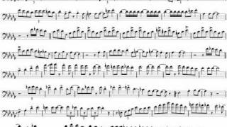 Carl Fontana 'Intermission Riff' Trombone Solo Transcription.