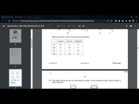 0610/21 May/June 2016 paper Solved