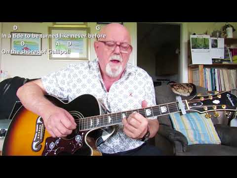 Guitar: On The Shores of Gallipoli (Including lyrics and chords)