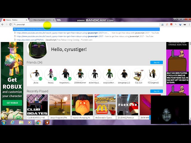 How To Get Free Robux Using Javascript