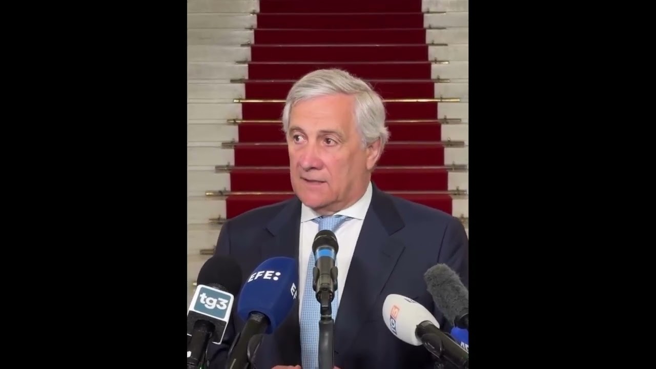 TAJANI: "CON GLI USA INTESA TOTALE: UNITÀ TRANSATLANTICA E CESSATE IL FUOCO IN MEDIO ORIENTE"