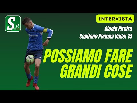 Pinerolo-Pedona Under 14: l'intervista al capitano Gioele Piretro