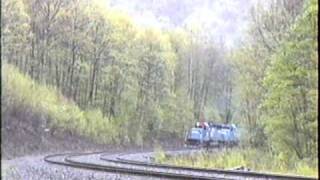 preview picture of video 'Conrail TV9 5-16-92'