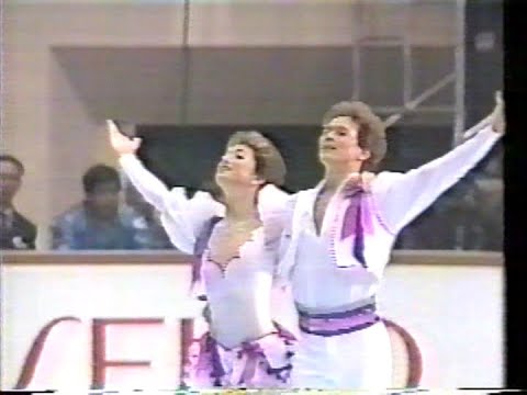 Marina Klimova & Sergei Ponomarenko USR - 1985 NHK Trophy Original Set Pattern Dance