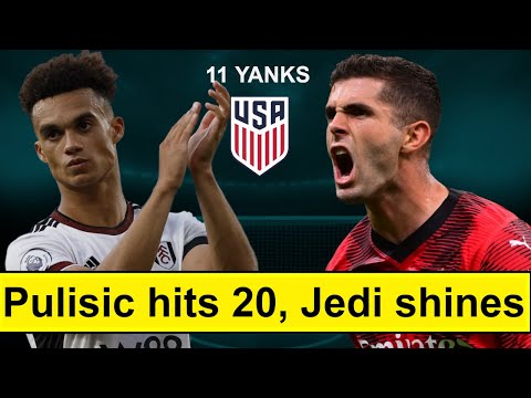 Pulisic hits 20, A-Rob shines, Haji Wright WINNER l USMNT Top 10