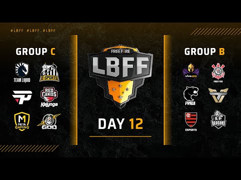 [ENG] LBFF 4 - Day 12 - Group C & B | Free Fire Esports