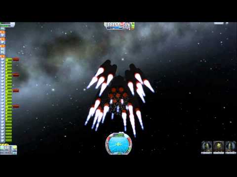 Kerbal Space Program mega ship - Warcrime
