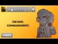 #15 Hamilton - Ten Duel Commandments [[VIDEO LYRICS]]