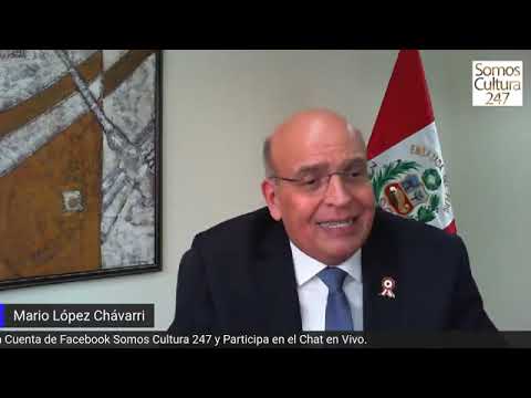 &quot;Somos Cultura 24/7&quot; entrevista al Embajador del Perú en Panamá, Mario López Chávarri - 2022, video de YouTube