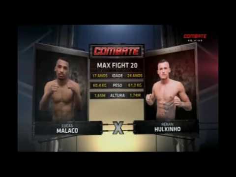 Max Fight 20 - Luta 01 - Lucas Malaco VS Renan Hulkinho