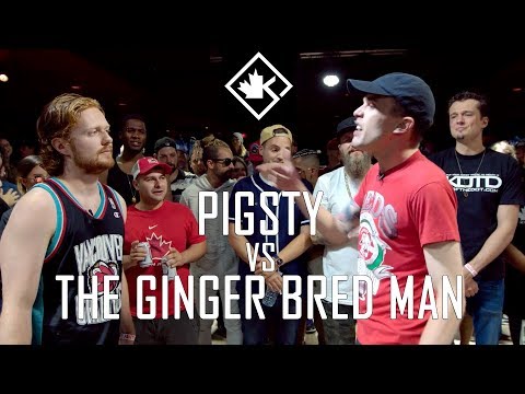 Pigsty vs The Ginger Bred Man