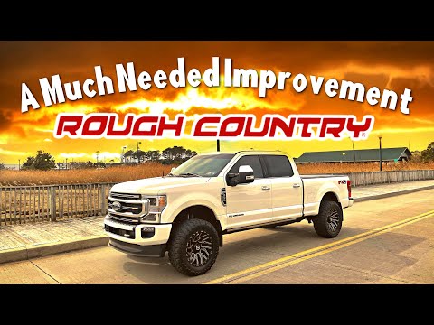 Rough Country Shock Upgrade 2022 Ford Super Duty