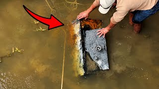 ABRIMOS UM COFRE SUBMERSO NO LAGO!