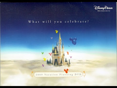 2009 Walt Disney World Vacation Planning DVD - What Will You Celebrate? - InteractiveWDW
