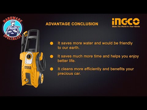 Ingco  150 Barhigh Pressure Garage Car Washer