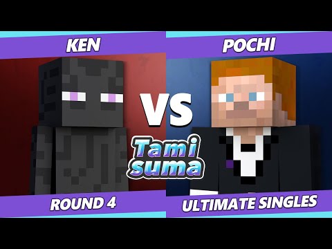 TAMISUMA 185 SSBU - KEN (Enderman) Vs. Pochi (Steve) Smash Ultimate Round 4