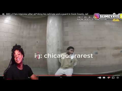 REACTING TO 800 Lil Fatz interview after ATT*CKING his Cellmate and Guard in Cook County Jail